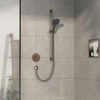 Sprchová baterie Hansgrohe ShowerSelect Comfort S bez podomítkového tělesa kartáčovaný bronz 15553140