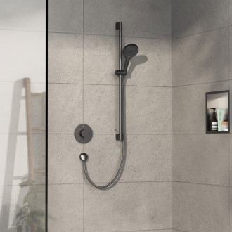 Sprchová baterie Hansgrohe ShowerSelect Comfort S bez podomítkového tělesa kartáčovaný černý chrom 15553340