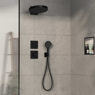 Sprchová baterie Hansgrohe ShowerSelect Comfort E bez podomítkového tělesa matná černá 15575670