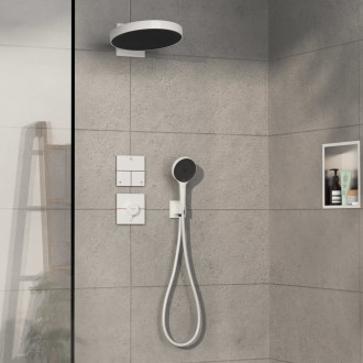 Sprchová baterie Hansgrohe ShowerSelect Comfort E bez podomítkového tělesa matná bílá 15575700