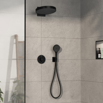 Vanová baterie Hansgrohe ShowerSelect Comfort S bez podomítkového tělesa matná černá 15556670