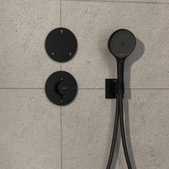 Sprchová baterie Hansgrohe ShowerSelect Comfort S bez podomítkového tělesa matná černá 15562670