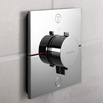Vanová baterie Hansgrohe ShowerSelect Comfort E bez podomítkového tělesa chrom 15572000