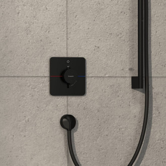 Sprchová baterie Hansgrohe ShowerSelect Comfort Q bez podomítkového tělesa matná černá 15581670