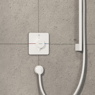 Sprchová baterie Hansgrohe ShowerSelect Comfort Q bez podomítkového tělesa matná bílá 15581700