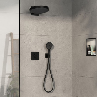 Vanová baterie Hansgrohe ShowerSelect Comfort Q bez podomítkového tělesa matná černá 15586670