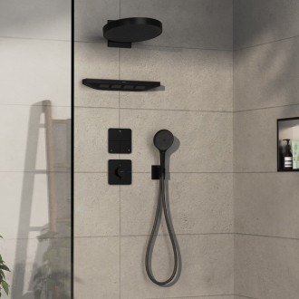 Sprchová baterie Hansgrohe ShowerSelect Comfort Q bez podomítkového tělesa matná černá 15588670