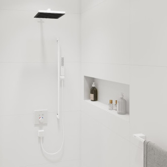 Hlavová sprcha Hansgrohe Pulsify E na stěnu/strop matná bílá 24331700