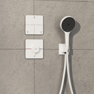 Sprchová baterie Hansgrohe ShowerSelect Comfort Q bez podomítkového tělesa matná bílá 15589700