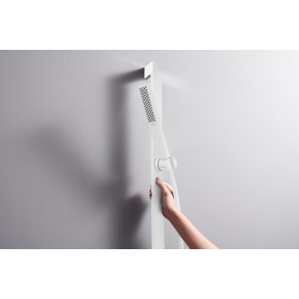 Sprchový set Hansgrohe Pulsify E na stěnu matná bílá 24371700