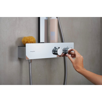 Sprchový systém Hansgrohe Rainfinity na stěnu s termostatickou baterií chrom 26853000