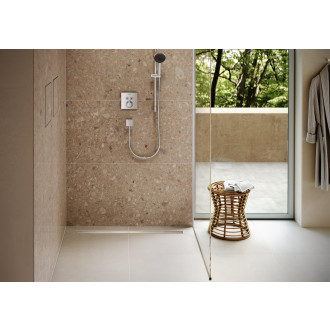 Sprchový žlab Hansgrohe RainDrain Original 80 cm kartáčovaná nerez mat 56198800