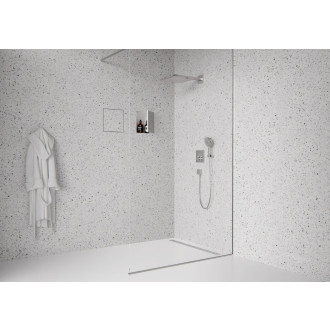 Sprchový žlab Hansgrohe RainDrain Original 100 cm kartáčovaná nerez mat 56200800