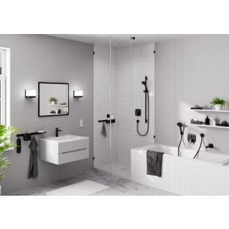 Umyvadlová baterie Hansgrohe Logis bez výpusti matná černá 71253670