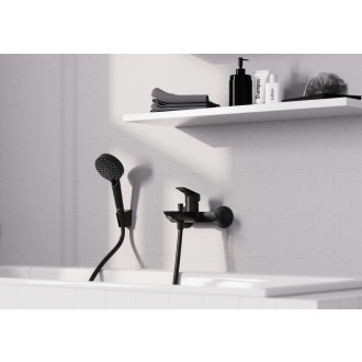 Vanová baterie Hansgrohe Logis bez sprchového setu 150 mm matná černá 71400670