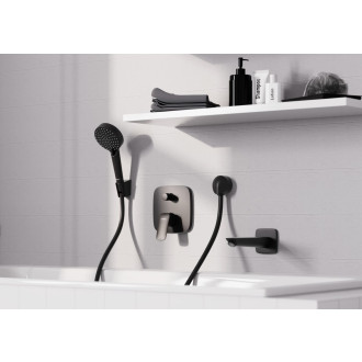 Vanový výtok Hansgrohe Logis matná černá 71410670