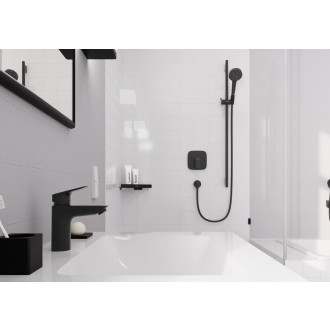 Sprchová baterie Hansgrohe Logis bez podomítkového tělesa matná černá 71605670