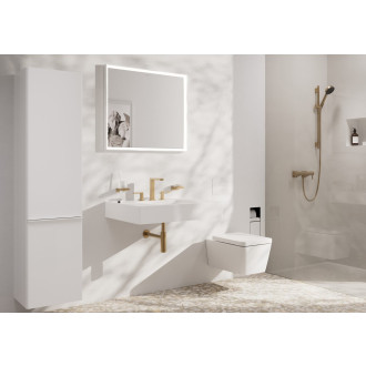Umyvadlová baterie Hansgrohe Tecturis E s clic-clacem kartáčovaný bronz 73030140