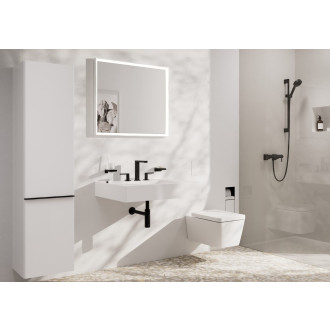 Umyvadlová baterie Hansgrohe Tecturis E s clic-clacem matná černá 73030670