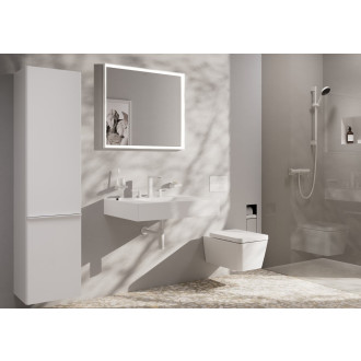 Umyvadlová baterie Hansgrohe Tecturis E s clic-clacem matná bílá 73030700
