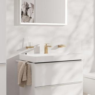 Umyvadlová baterie Hansgrohe Tecturis E bez výpusti kartáčovaný bronz 73001140