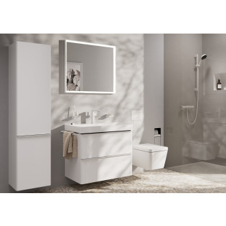Umyvadlová baterie Hansgrohe Tecturis E s clic-clacem matná bílá 73040700