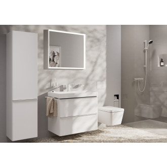 Umyvadlová baterie Hansgrohe Tecturis E bez výpusti matná bílá 73012700