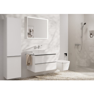 Vysoká umyvadlová baterie Hansgrohe Tecturis E s clic-clacem chrom 73070000