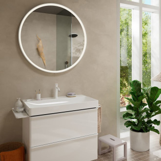 Umyvadlová baterie Hansgrohe Tecturis S s výpustí matná bílá 73310700