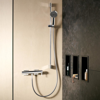 Sprchová baterie Hansgrohe Tecturis E bez sprchového setu 150 mm chrom 73620000