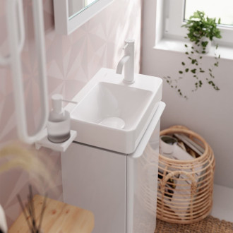 Ventil umyvadlový Hansgrohe Tecturis S bez výpusti matná bílá 73313700