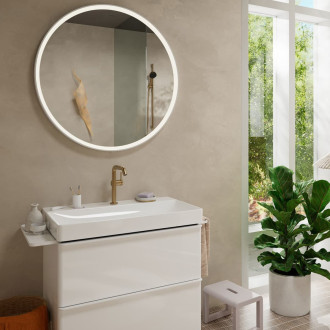 Umyvadlová baterie Hansgrohe Tecturis S s clic-clacem kartáčovaný bronz 73360140