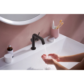 Umyvadlová baterie Hansgrohe Tecturis S s clic-clacem matná černá 73320670