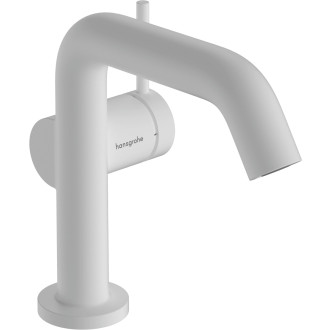 Umyvadlová baterie Hansgrohe Tecturis S s clic-clacem matná bílá 73320700