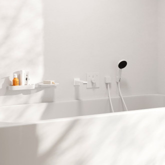 Vanový výtok Hansgrohe Tecturis E matná bílá 73410700