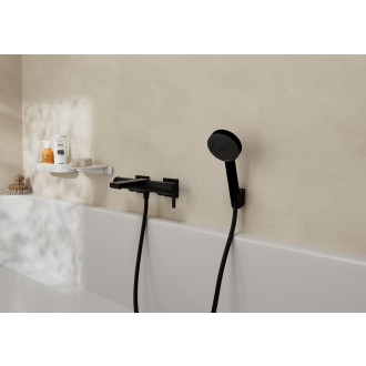 Vanová baterie Hansgrohe Tecturis E bez sprchového setu 150 mm matná černá 73420670