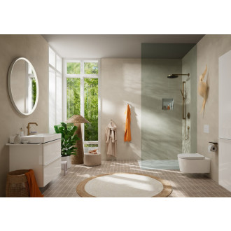 Umyvadlová baterie Hansgrohe Tecturis S s clic-clacem kartáčovaný bronz 73340140