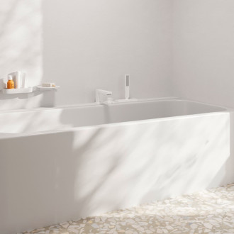 Vanová baterie Hansgrohe Tecturis E bez podomítkového tělesa matná bílá 73443700
