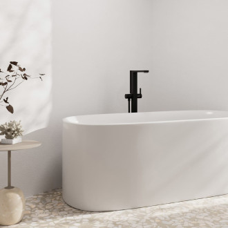 Vanová baterie Hansgrohe Tecturis E se sprchovým setem matná černá 73445670