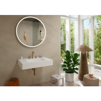Vanová baterie Hansgrohe Tecturis S bez podomítkového tělesa kartáčovaný bronz 73447140