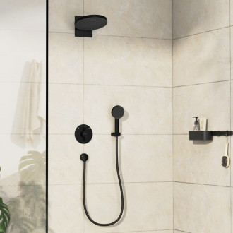 Vanová baterie Hansgrohe DuoTurn S bez podomítkového tělesa matná černá 75418670