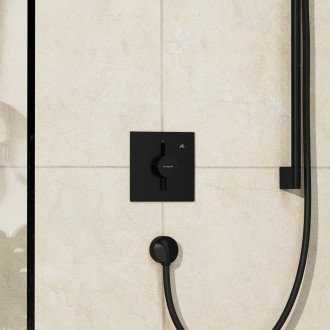 Sprchová baterie Hansgrohe DuoTurn E bez podomítkového tělesa matná černá 75617670