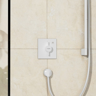 Sprchová baterie Hansgrohe DuoTurn E bez podomítkového tělesa matná bílá 75617700