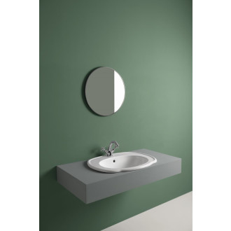 Zápustné umyvadlo AXA Contea 52,5x68 cm bez otvoru pro baterii 0603901