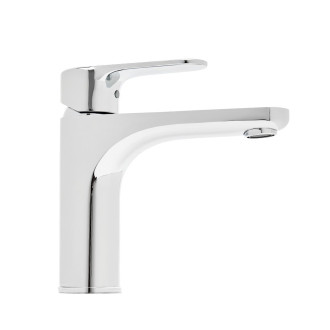 Umyvadlová baterie Vitra Root Round BluEco bez výpusti chrom A42706BE
