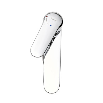 Umyvadlová baterie Vitra Root Round BluEco bez výpusti chrom A42706BE
