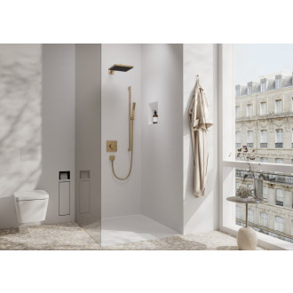 Ruční sprcha Hansgrohe Pulsify E kartáčovaný bronz 24321140