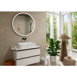 Umyvadlová baterie Hansgrohe Tecturis S bez podomítkového tělesa matná černá 73351670