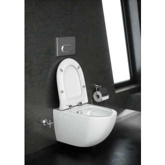 Wc s bidetem závěsné Vitra Sento zadní odpad 7747-003-0559