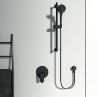 Sprchová baterie Ideal Standard Cerafine O / Alu+ bez podomítkového tělesa silk black A7349XG